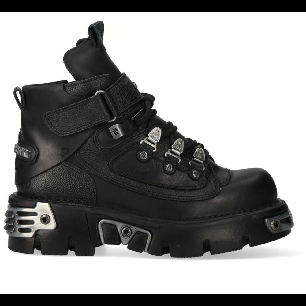 New Rock New Rock M 654 S1 Ankle Boots Black Attitude Europe New Rock New Rock M 654 S1 Ankle Boots Black Attitude Europe